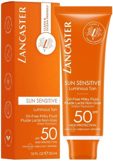 Lancaster Sun Sensitive SPF50 Oil Free Milky Fluid 50 ML