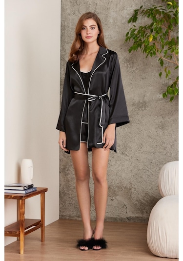 Pierre Cardin Saten Dörtlü Gelin Çeyiz Seti - 7200 001
