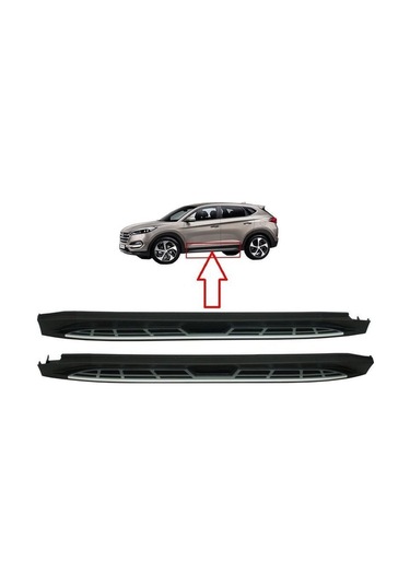 Hyundai Tucson Yan Basamak 2015-2020 Sıde Step Square Style