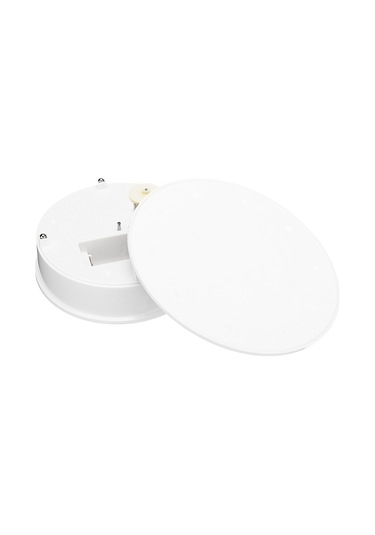 Yuvarlak Beyaz Kadife Elektrik Motorlu 360 Dönen Beyaz Diğer