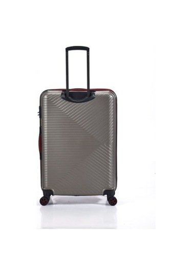 Ehs Unisex Gri 3'lü Set Valiz Gri