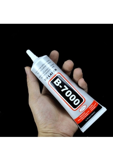 B-7000 Şeffaf 50ml Ekran Dokunmatik Cam Kapak Yapıştırıcı