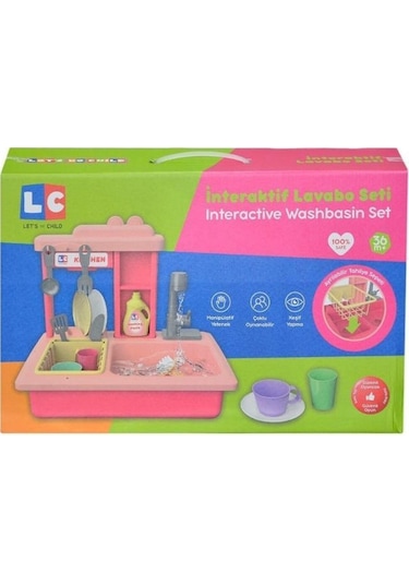 Lets Be Child İnteraktif Pilli Lavabo Seti - LC-30916