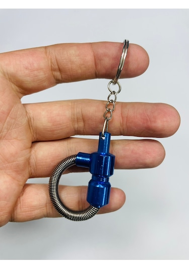 Mini Ceplik Anahtarlıklı Yaylı Pipe Pipo //76mm