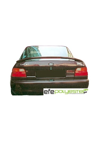 Ford Escort Sedan Işıklı Spoyler Spoiler Boyasız