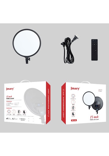 Jmary Fm-15rs Kumandalı Işıklı Telefon Tutucu Ring Light Siyah