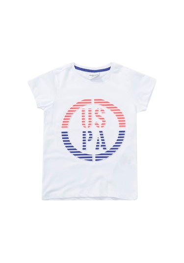U.S. Polo Assn. Erkek Çocuk T-shirt BEYAZ