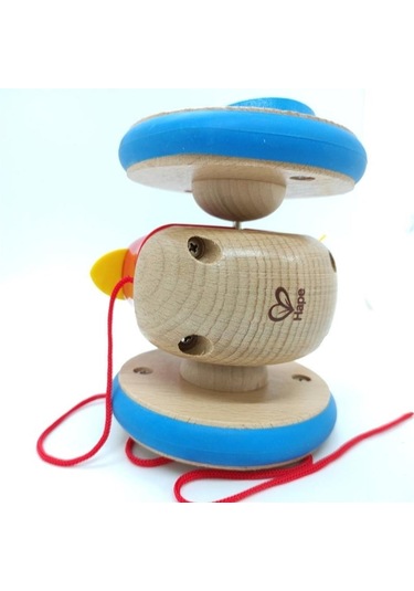 Ahşap İpli Çekçek Yürüme Arkadaşım Papağan 1 Yaş +