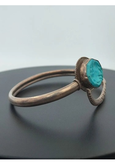 Turkuaz Gümüş Bileklik 297 Gümüş