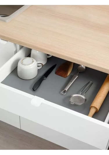 Heavenly Place Mutfak Çekmecesi İçin Rulo Halinde 60 500 Eva Silikon Kauçuk Çekmecesi Silikon Mat Gri 177615770 Diğer