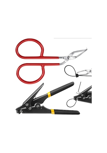 Suntek 2x Fermuarlı Bağ Kesici Naylon Kablo Bağları Çok