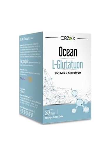 Ocean L-Glutatyon 250 Mg 30 Tablet