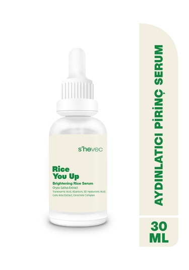 Rice You Up Aydınlatıcı Pirinç Serum %100 Vegan