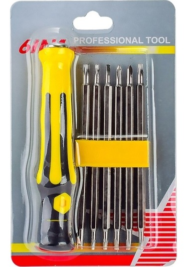 Dancemonkey Becky Adet Özel Şekilli Güvenlik Kurcalama Matkap Ucu Creek