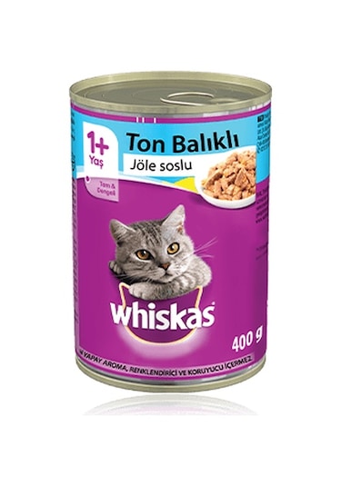 Whiskas 3 Çeşit Karışık Yetişkin Konserve Kedi Maması 24 x 400 G