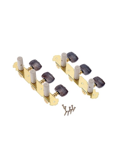 Alice Aos-020B4P Klasik Gitar Burgu Seti-3+3 Lü Set