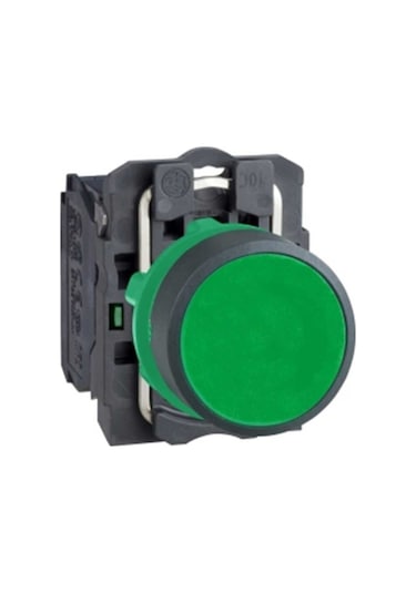 Schneider Xb5aa31 22 Mm Yaylı Yeşil Kumanda Butonu Plastik