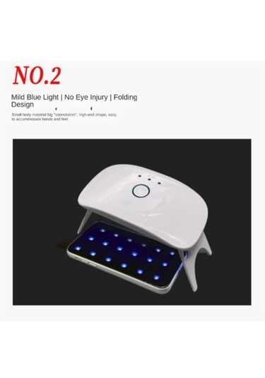 Moveevo "24w Güçlü Uv Reçine Kurutma Lambası - 365+395nm Çift Dalga Boyu, Taşınabilir Ve Hızlı Kurutma"