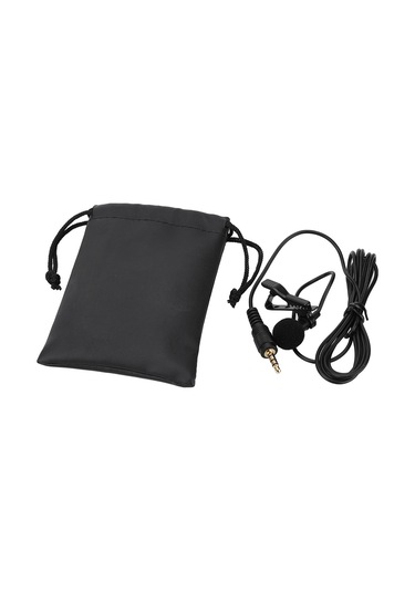 Yifomall "taşınabilir Klipsli Mikrofon - İphone Uyumlu, İpad, Bilgisayar İçin Yüksek Hassasiyetli 3.5mm Jaklı Lavalier Mikrofon"