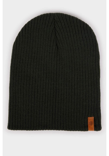 Defacto Erkek Pamuklu Bere R6055az25wnkh3 Haki