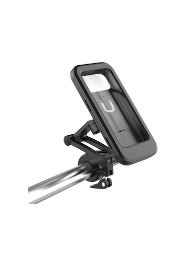 Hl-69 Bisiklet Gidon Cep Telefonu Tutucu Dağı Su Geçirmez Telefon Kılıfı Bisiklet Motosiklet Dokunmatik Ekran Tutucu Braketi