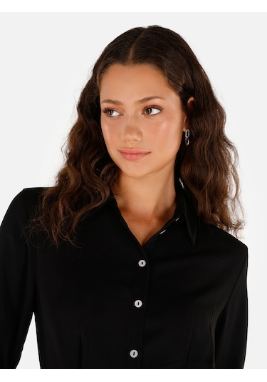 Colins Siyah Kadın Elbise Cl1070375 Q1.v1 Blk