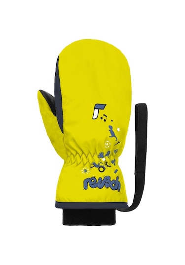 Reusch Mitten Çocuk Kayak Eldiveni Sarı 001