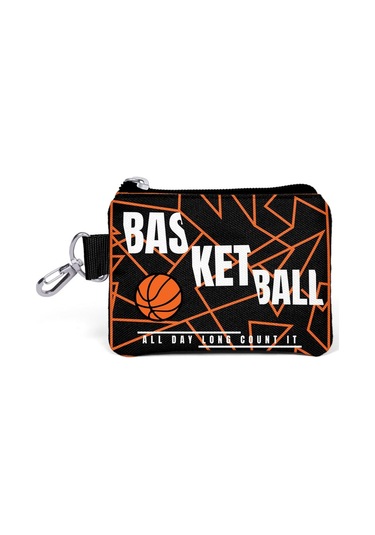 Coral High Turuncu Siyah Basketbol Bozuk Para Çantası 21908 Siyah - Turuncu