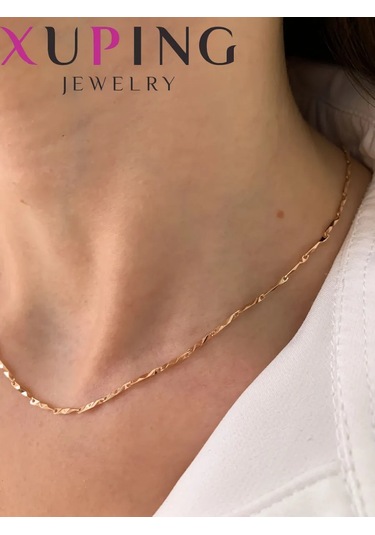 Xuping Kadın Kolye Zinciri 368566370 Altın Rengi