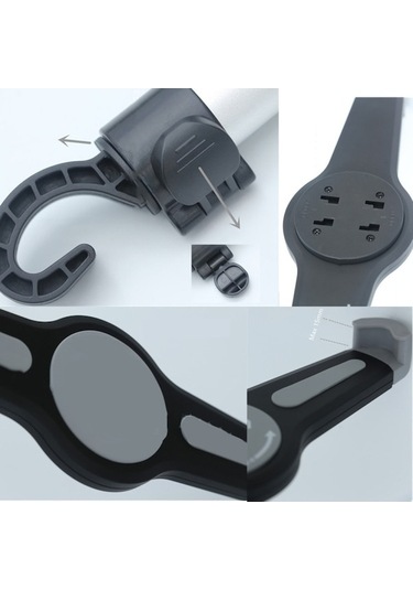 Wondernest Araba Arka Koltuk Kafalık 7-10,5 İnç Tablet Tutucu, Evrensel Montaj Std