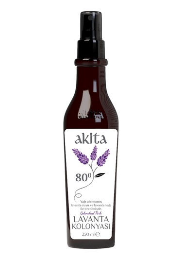 Akita 80 Derece Geleneksel Türk Lavanta Kolonyası 250 ML