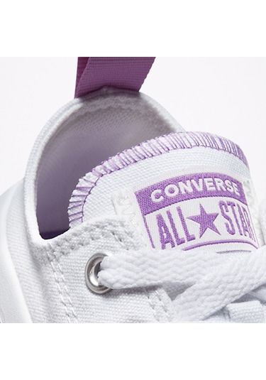 Converse Chuck Taylor All Star Move Canvas Platform Çocuk Beyaz Sneaker Düz 371528c Beyaz