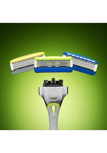Wilkinson Sword Hydro 5 Sensitive Aloe Veralı Tıraş Bıçağı Sapı + 4 Yedek Kartuş