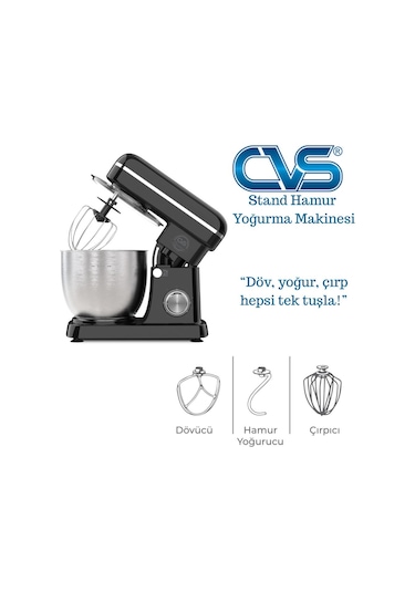 Cvs DN 4658 1300 W Hamur Yoğurma Makinesi