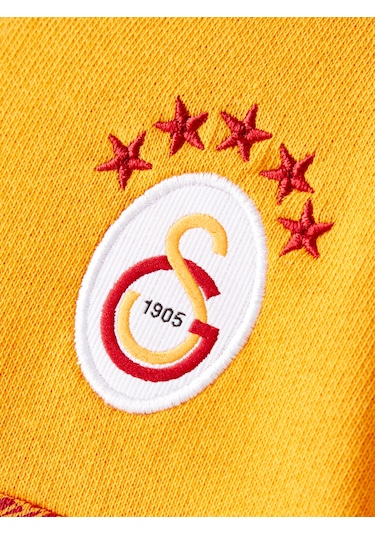 Gsstore Galatasaray Bebek Hoodie B252034 Sarı - Kırmızı