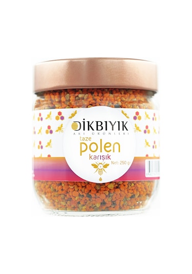 Dikbıyık Karışık Yaş Taze Polen 250 G