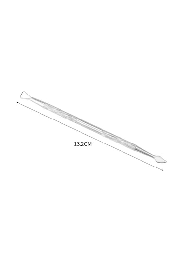 Reedark Çift Uçlu Paslanmaz Çelik Tırnak Bakım Aleti - Ölü Deri Temizleyici Ve Oje Çıkarıcı