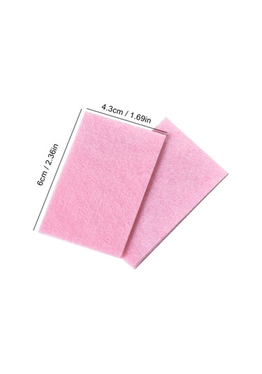 Yaozixa 700 Adet Pembe Pamuklu Tırnak Silme Mendili - Etkili Tırnak Boyası Temizleyici, Uzun Kullanımlı, Ev Ve Salonda Uygun