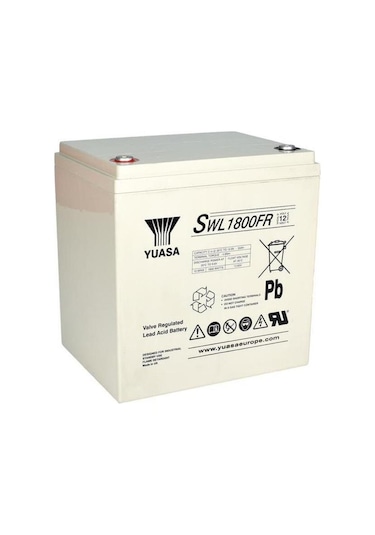 Yuasa  SWL1800 12V 57.6Ah Bakımsız Kuru Akü