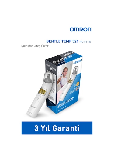 Omron Gentle Temp 521, 3'ü 1 Arada Kulaktan Ateş Ölçer