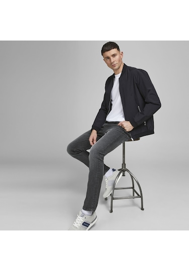 Jack & Jones Tim 119 Slim Jean 12181054 Grey Denim Gri
