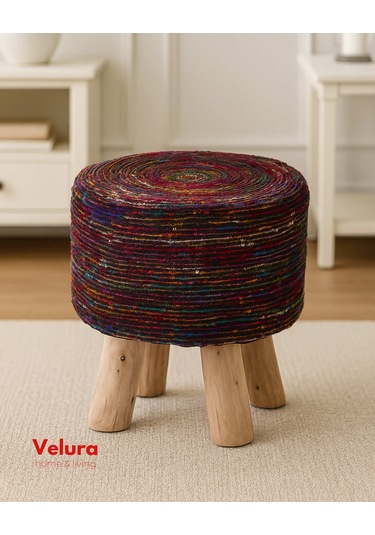 Silk Black - Puf Pembe