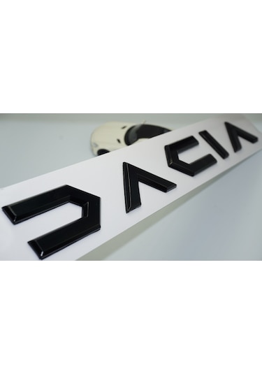 Dk Tuning Dacia Yeni Nesil Bagaj 3m 3d Siyah Abs Yazı Logo