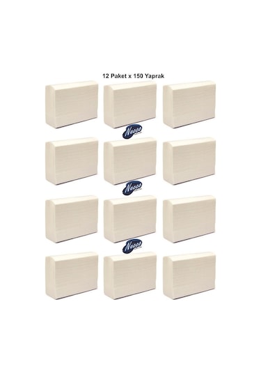 Çelikpençe Z Katlama Dispenser Havlu 12 x 150'li