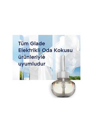 Glade Temiz Çarşaf Ferahlığı Elektrikli Oda Kokusu Yedek