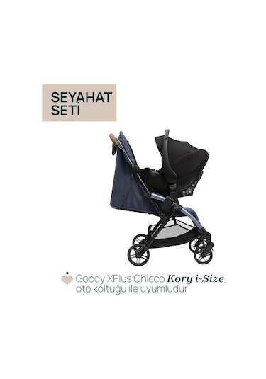 Chicco Goody Xplus Bebek Arabası Radıant Blue 07087040380000