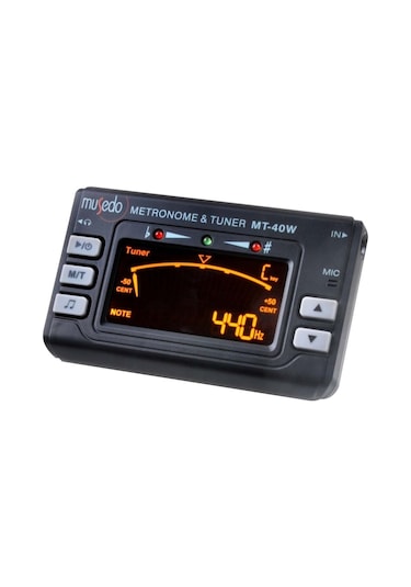 Musedo Mt-40 Kromatik Akort Aleti ve Metronom Tuner Mt40