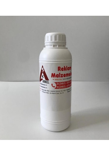 Ince Pleksi Yapıştırıcı Kloroform Far Parlatıcısı Temizleme 0.5Lt