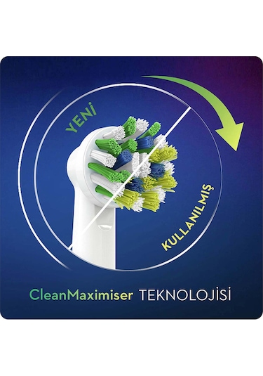 Oral-B Cross Action Clean Maximizer Diş Fırçası Yedek Başlığı 6’lı
