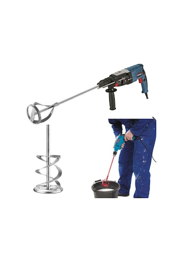 Bulldozer 3200W Kırıcı Delici Boya Karıştırıcı Set 5 Adet SDS Uç